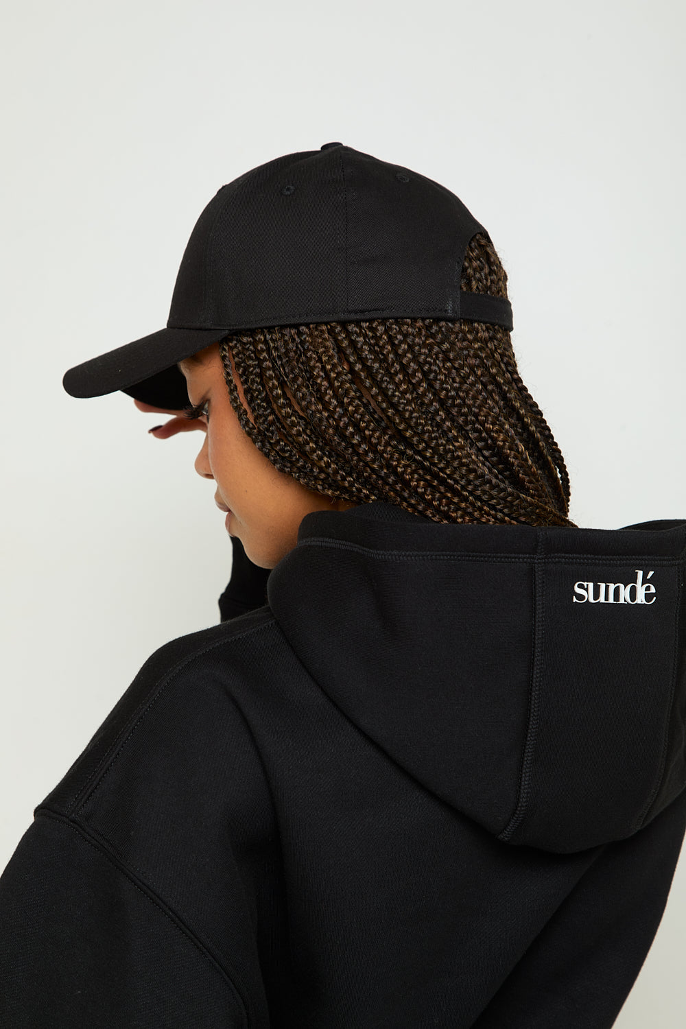 SoftBlend Oversized Hoodie - Black - Sunde