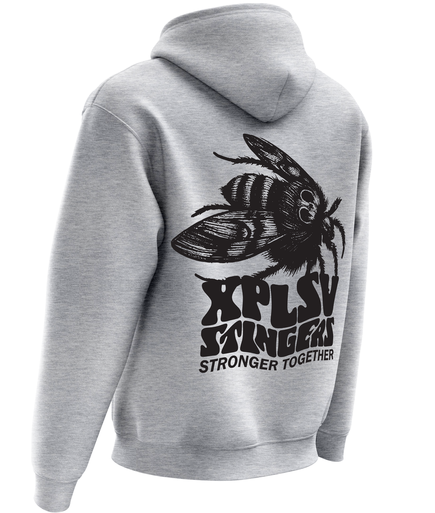 XAPE Stingers Hoodie - Heather Grey