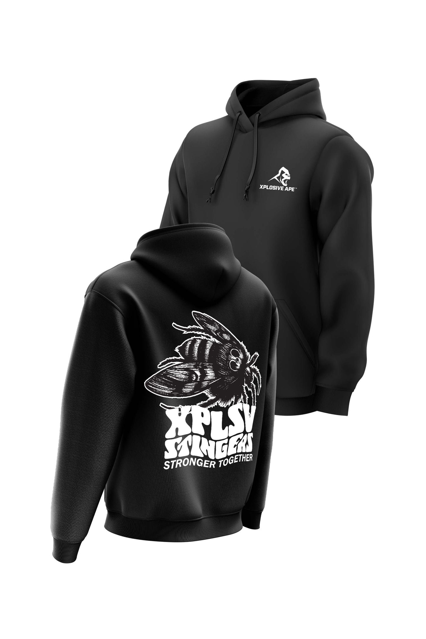 XAPE Stingers Hoodie - Black