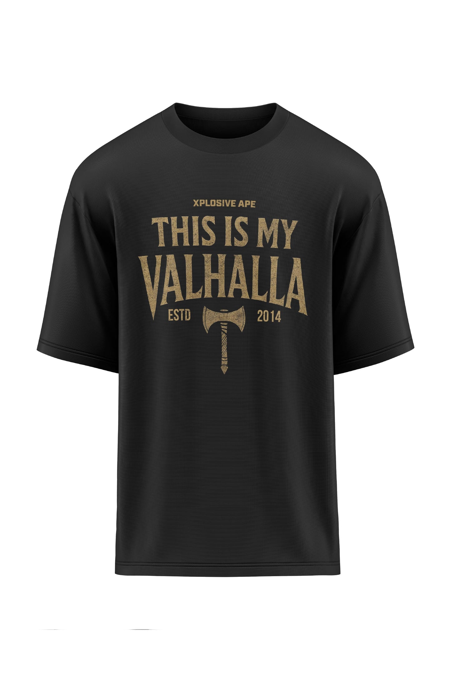 XAPE My Valhalla Oversized Tee - Black