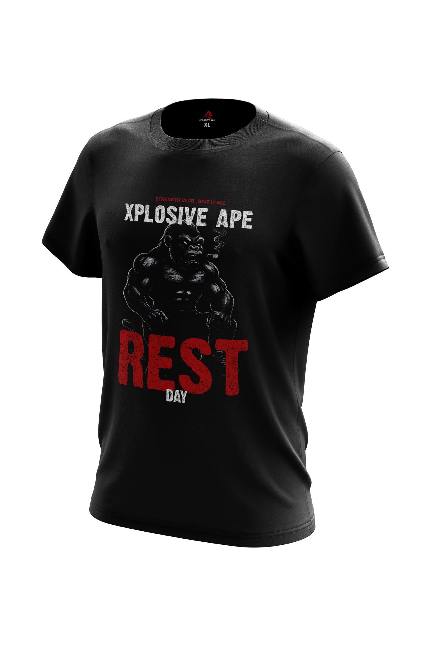 XAPE Rest Day V4 Tee - Black