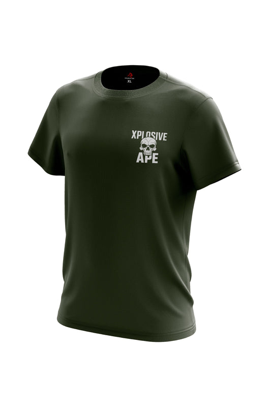 XAPE Skull Force Tee - Military Green