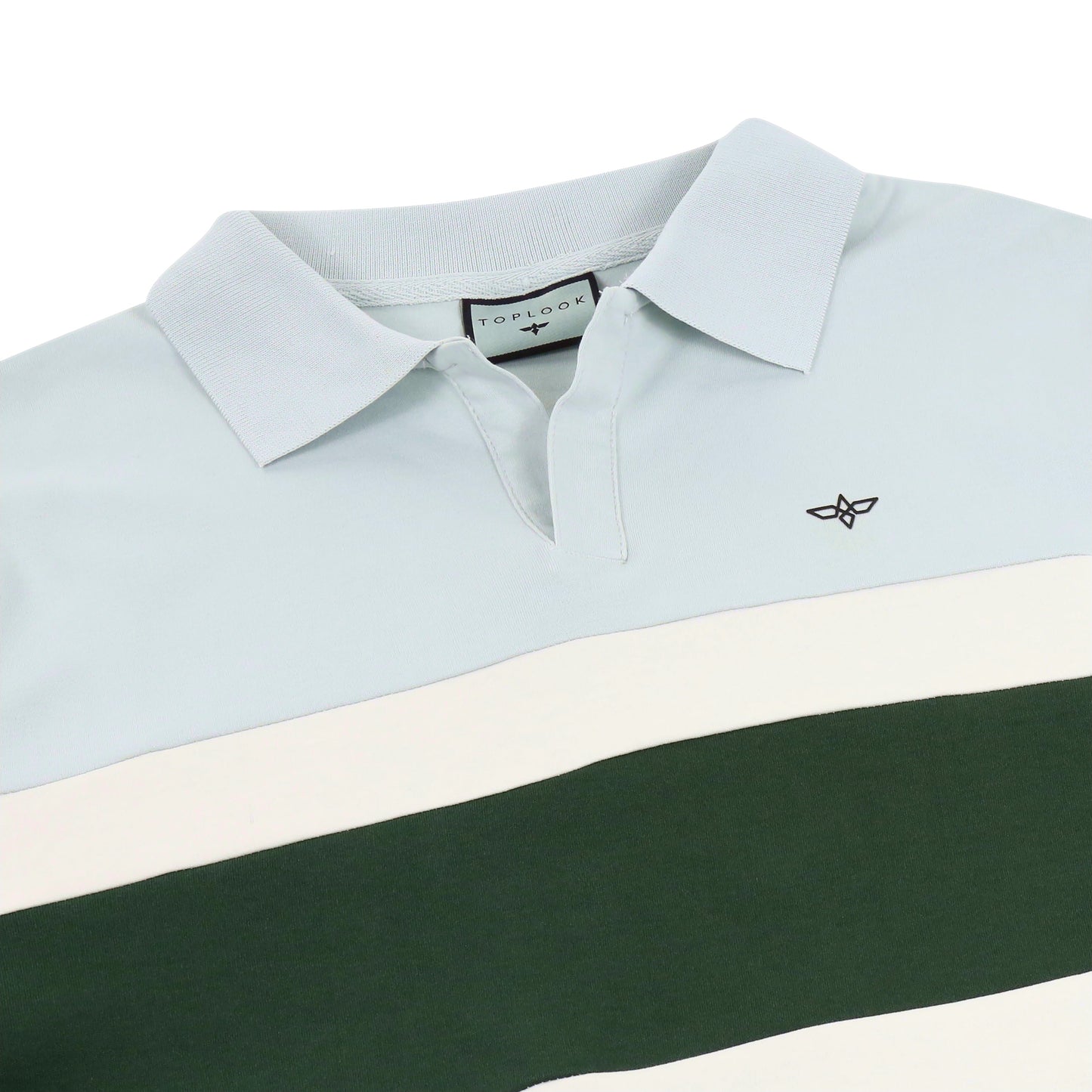 TL London 3 Stripe Long Sleeve Polo Shirt