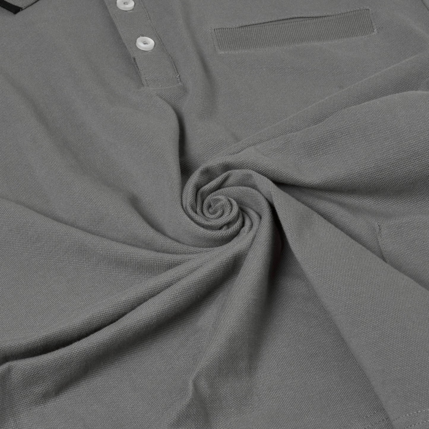 Evryone Contrast Tipped Polo Shirt