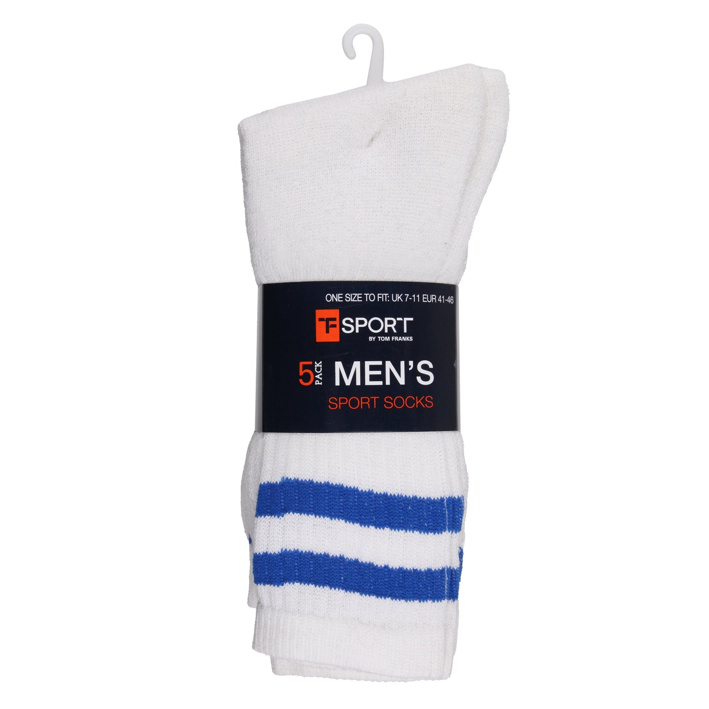 Tom Franks 5 Pair Classic Sport Socks
