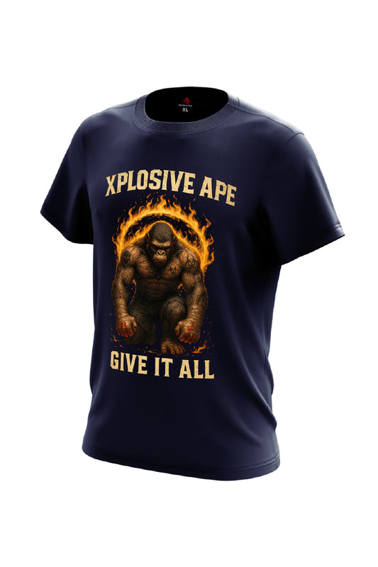 XAPE Ring of Wrath Tee - Navy