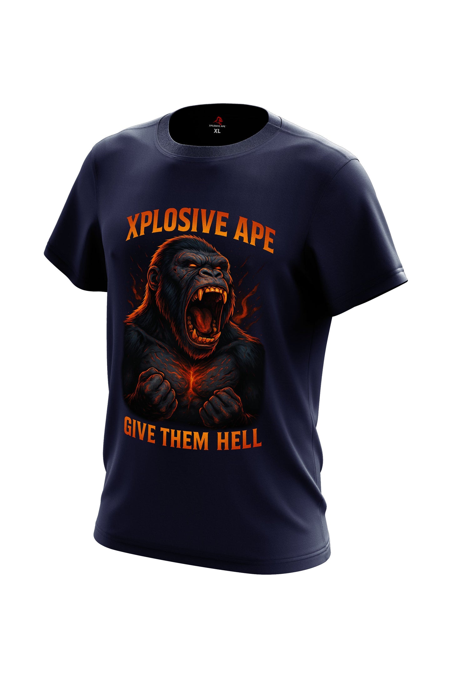 XAPE Savage Howl Tee - Navy