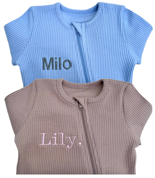 Velvet Mocha Sleepsuit