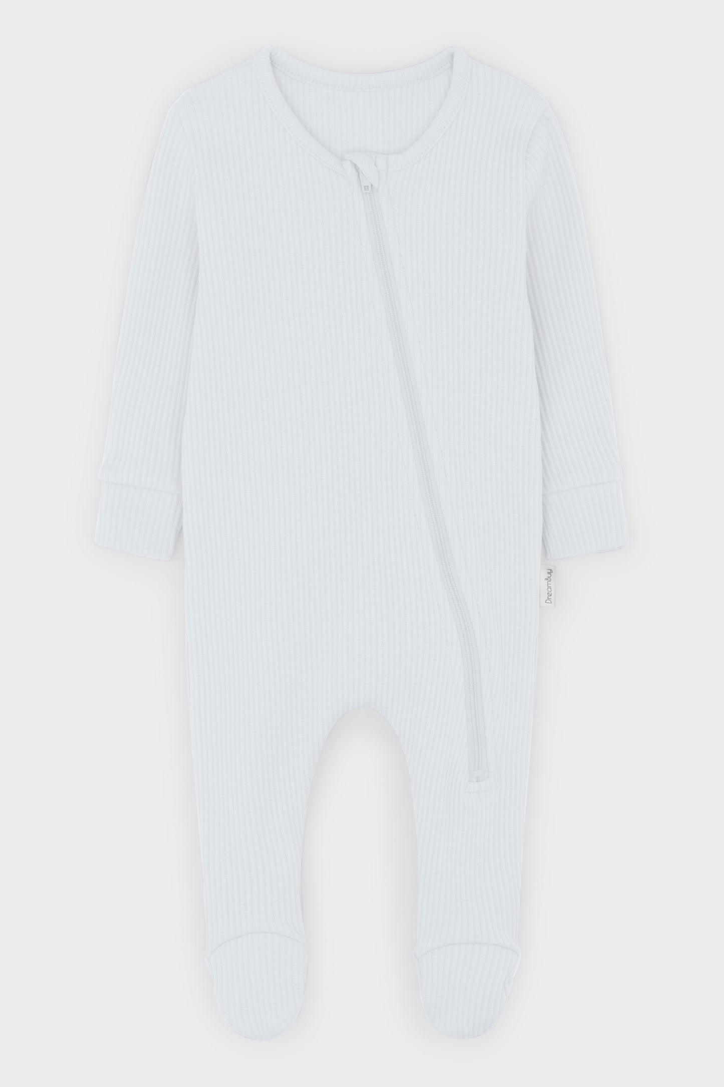 White Zip Sleepsuit