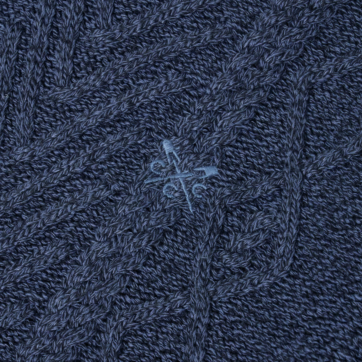 Crew Clothing Company Cable Knit Pullover Hoodie