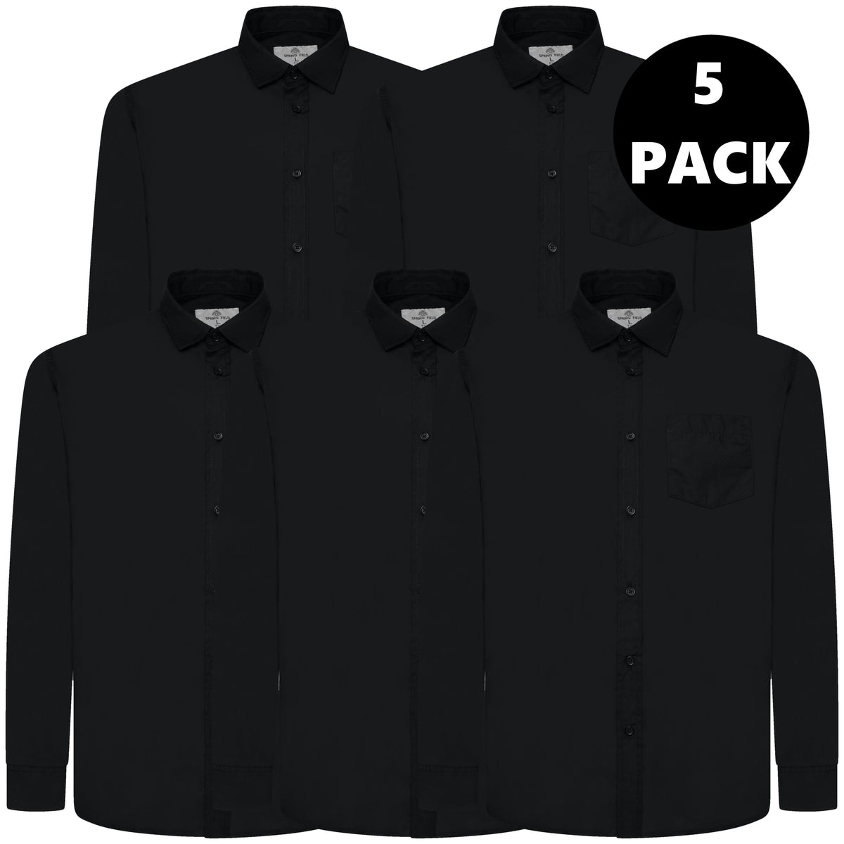 Classic Plain Long Sleeve Shirt
