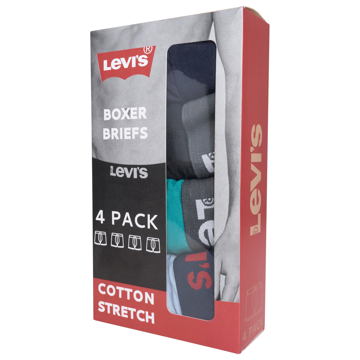 Levi's 4 Pack Boxer Briefs