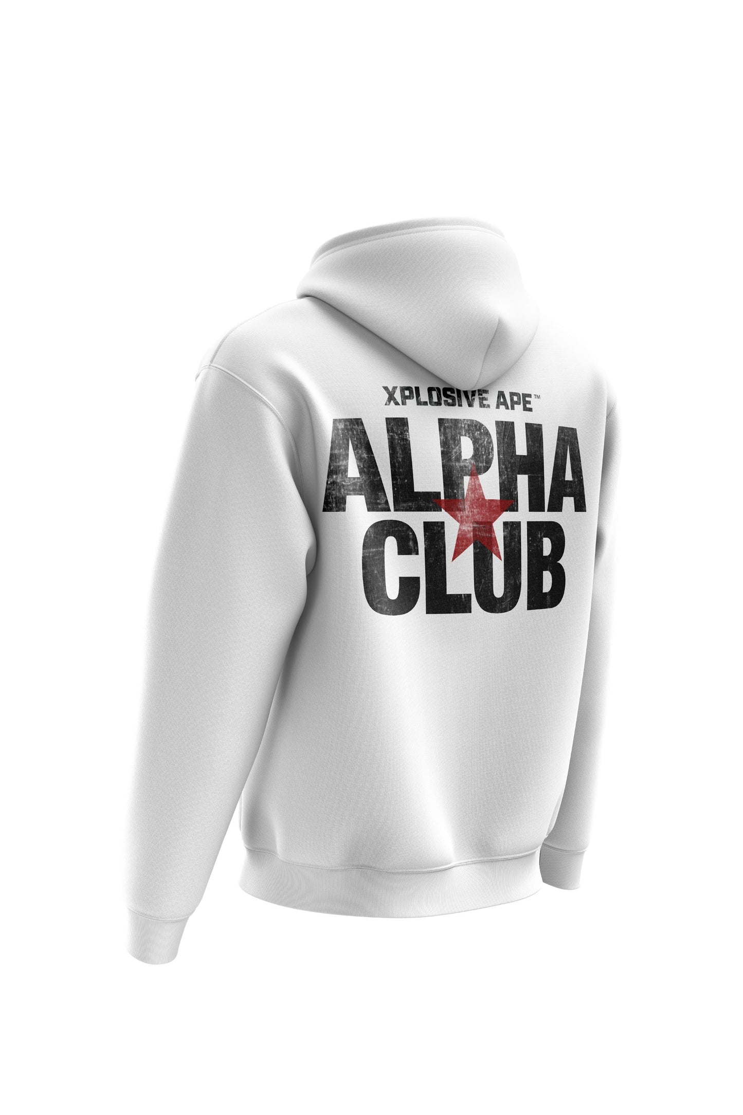 XAPE Alpha Club Hoodie - White
