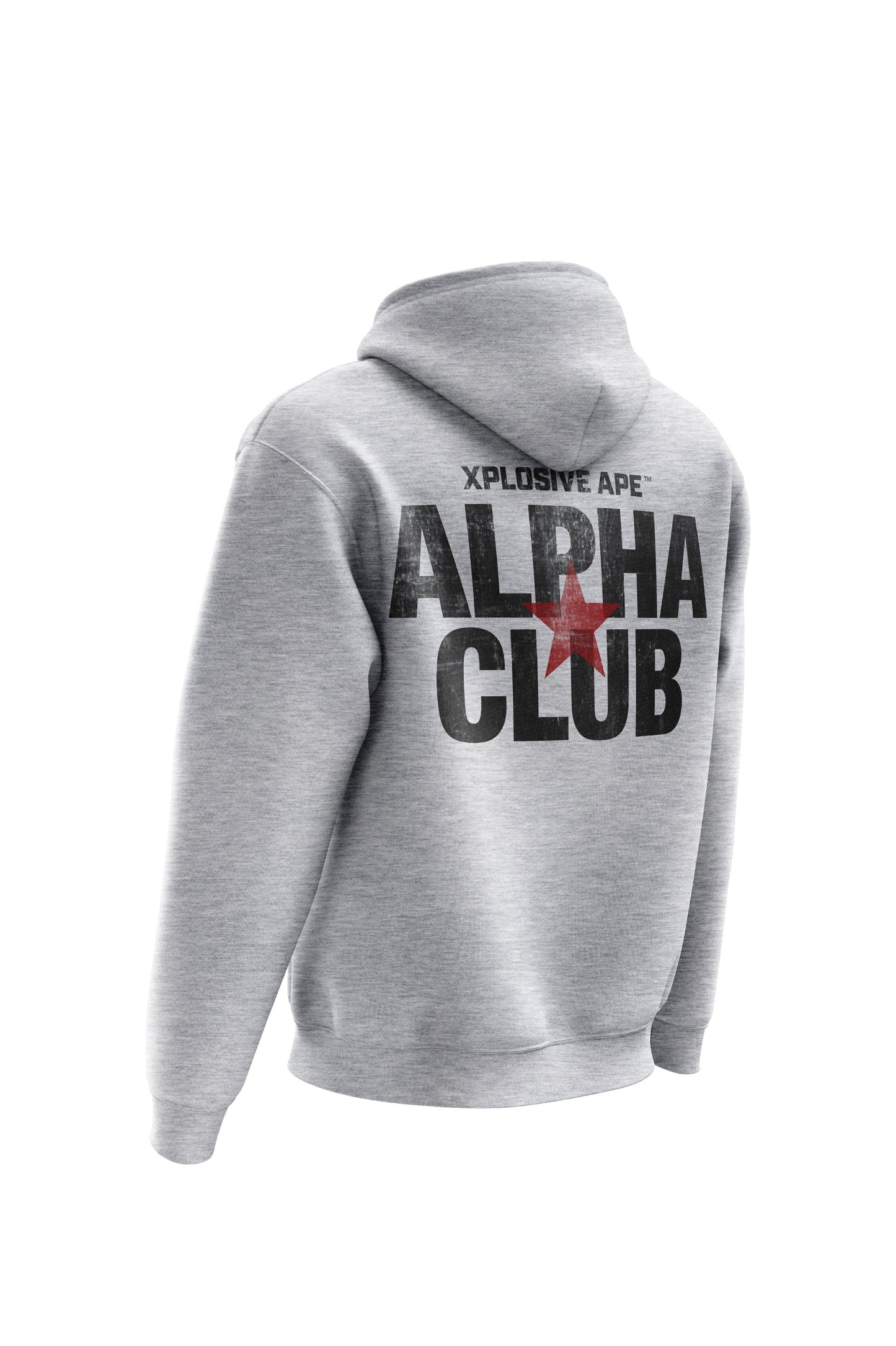 XAPE Alpha Club Hoodie - Heather Grey