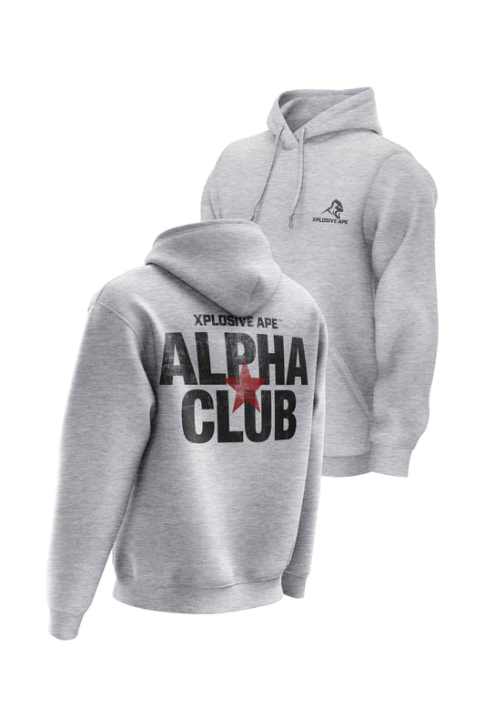 XAPE Alpha Club Hoodie - Heather Grey