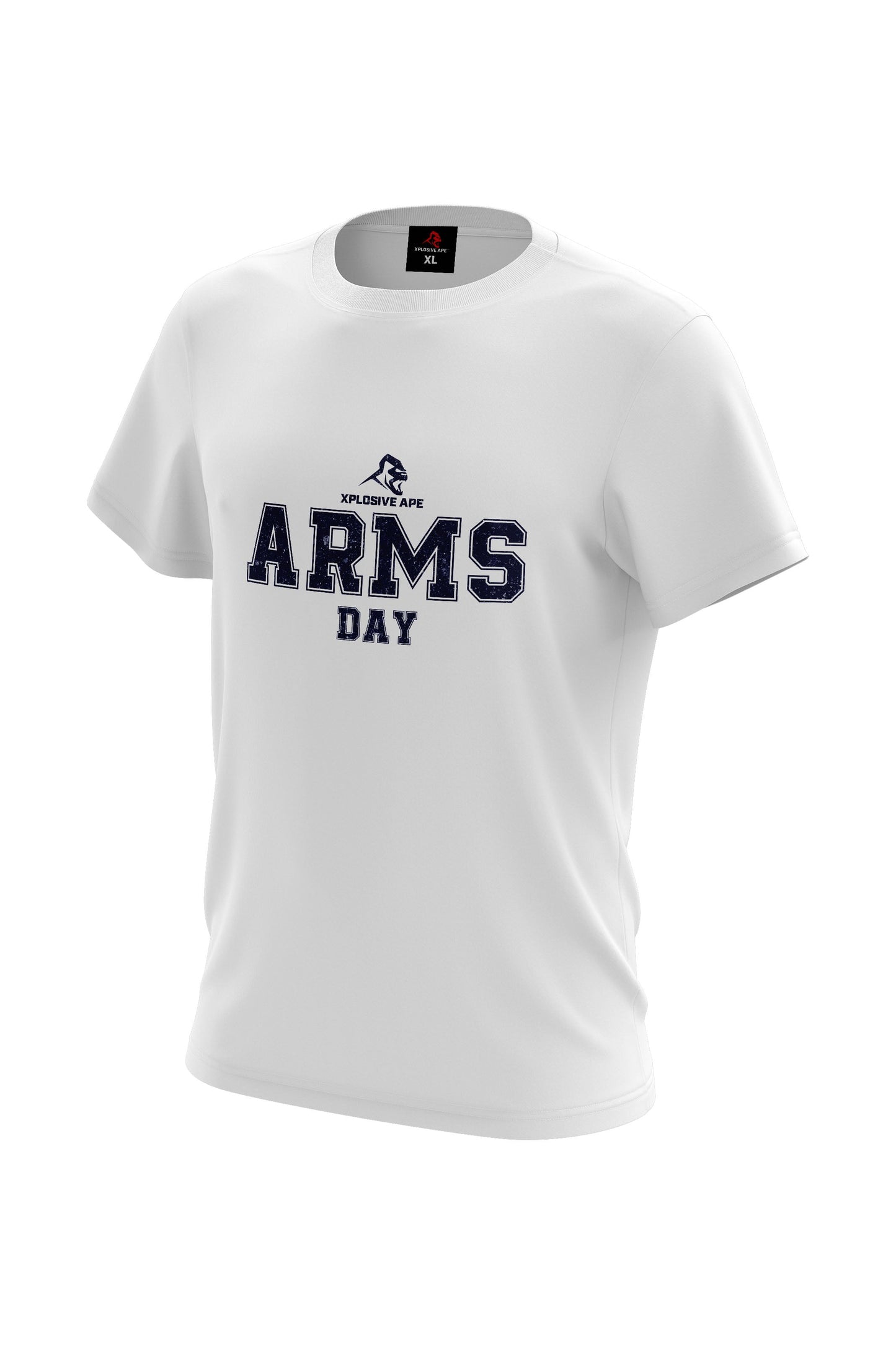 XAPE Arms Day V1 Tee - White