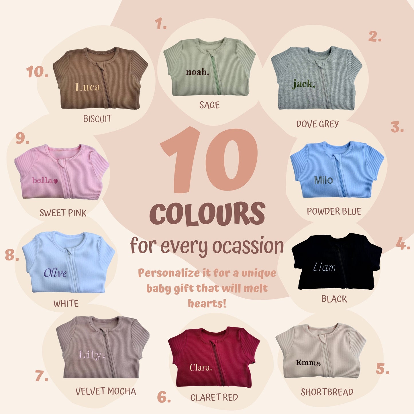 Sweet Pink Sleepsuit