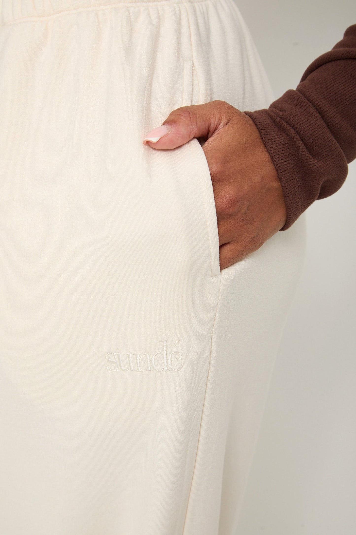 Cosy Brushed Thermal Pyjama Trousers - Cream
