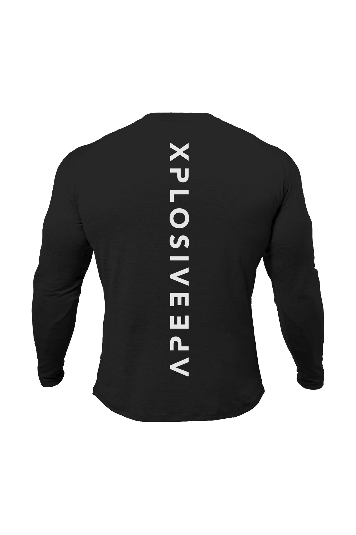 XAPE Futuristic Long Sleeve Tee - Black