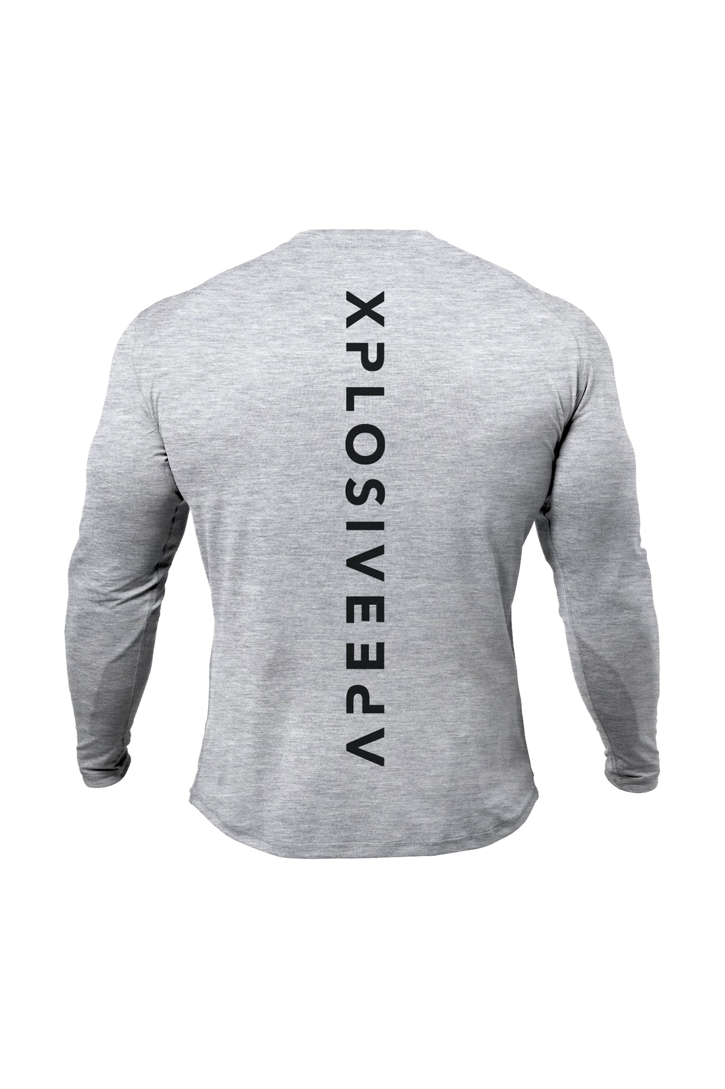XAPE Futuristic Long Sleeve Tee - Sports Grey
