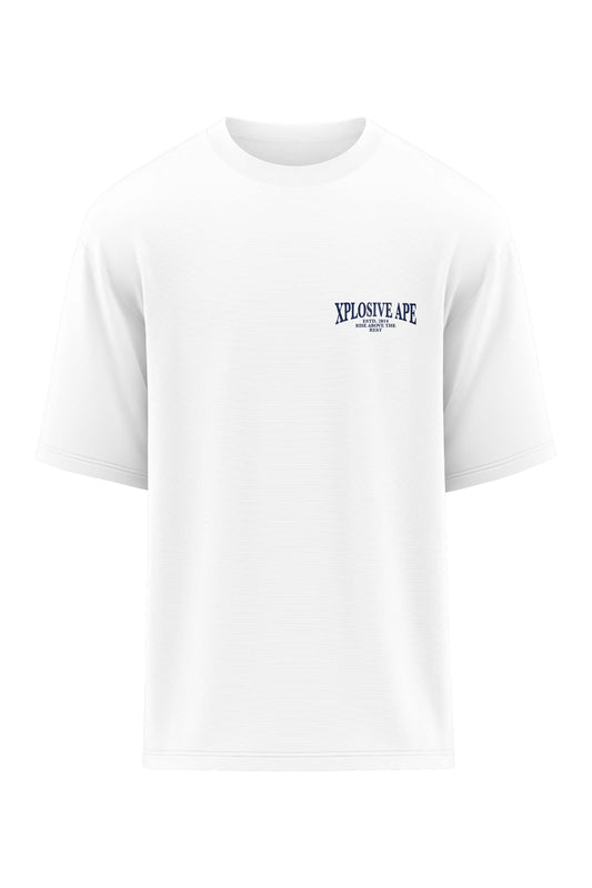 XAPE Heritage Oversized Tee - White