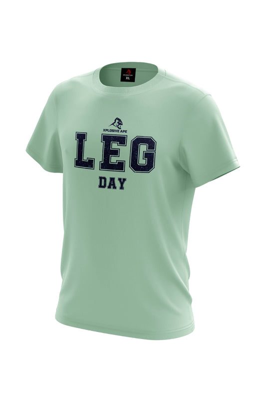 XAPE Leg Day V1 Tee - Mint Green
