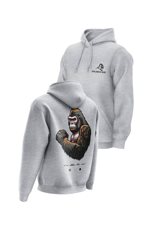 XAPE Powerhouse V3 Hoodie - Heather Grey