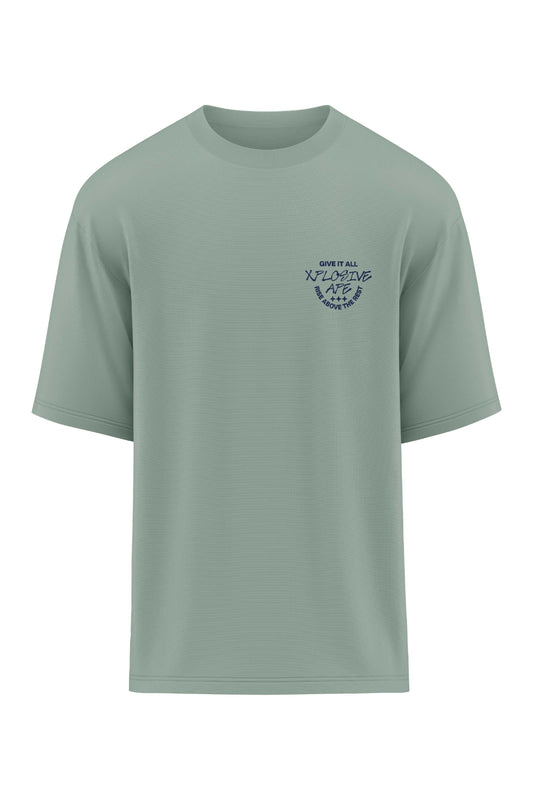 XAPE Prime Oversized Tee - Sage