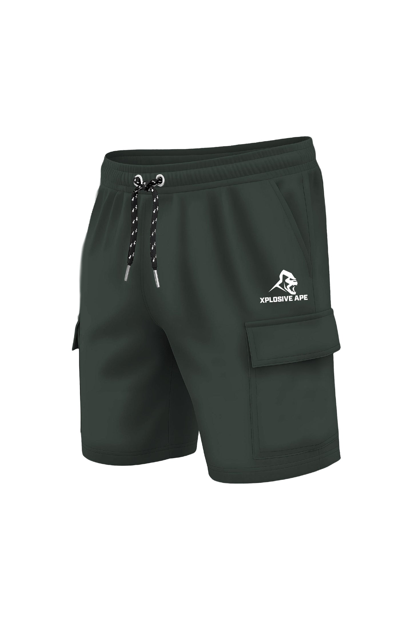 XAPE Prime  Cargo Shorts - Dark Green
