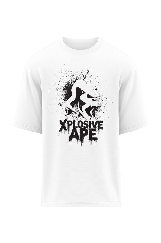XAPE Rep Bleed Oversized Tee - White