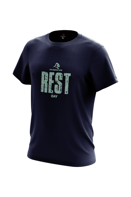 XAPE Rest Day V2 Tee - Navy