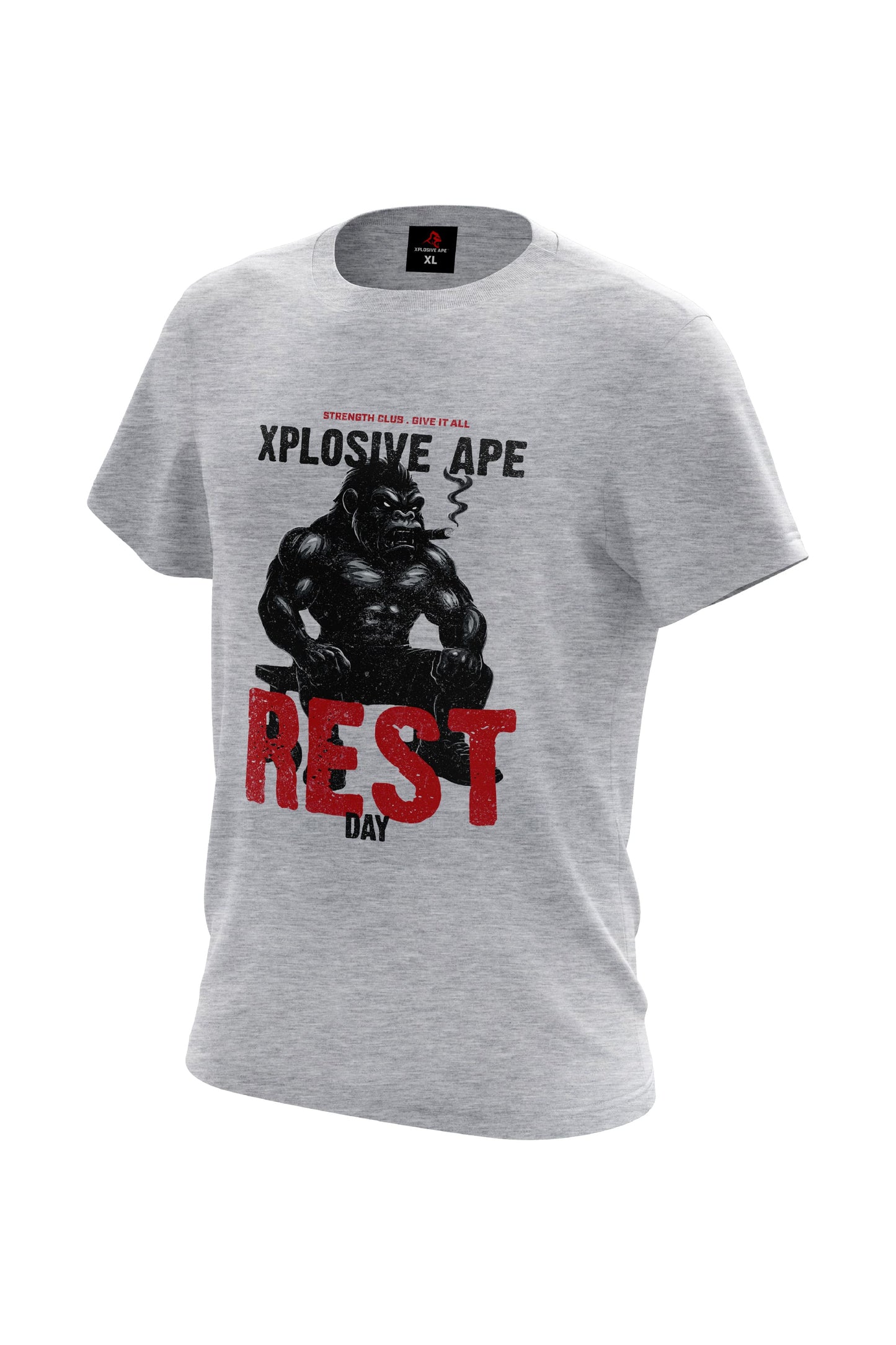 XAPE Rest Day V4 Tee - Sports Grey