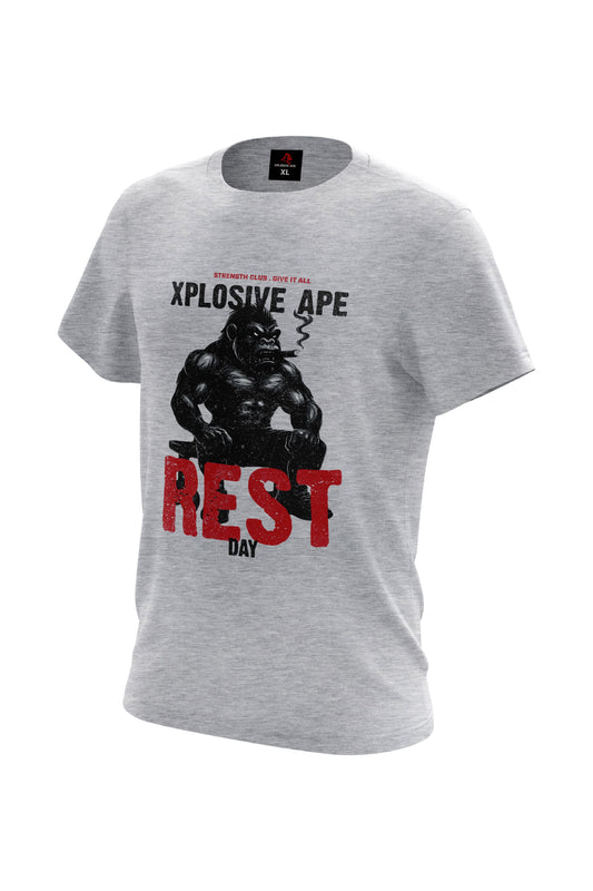 XAPE Rest Day V4 Tee - Sports Grey