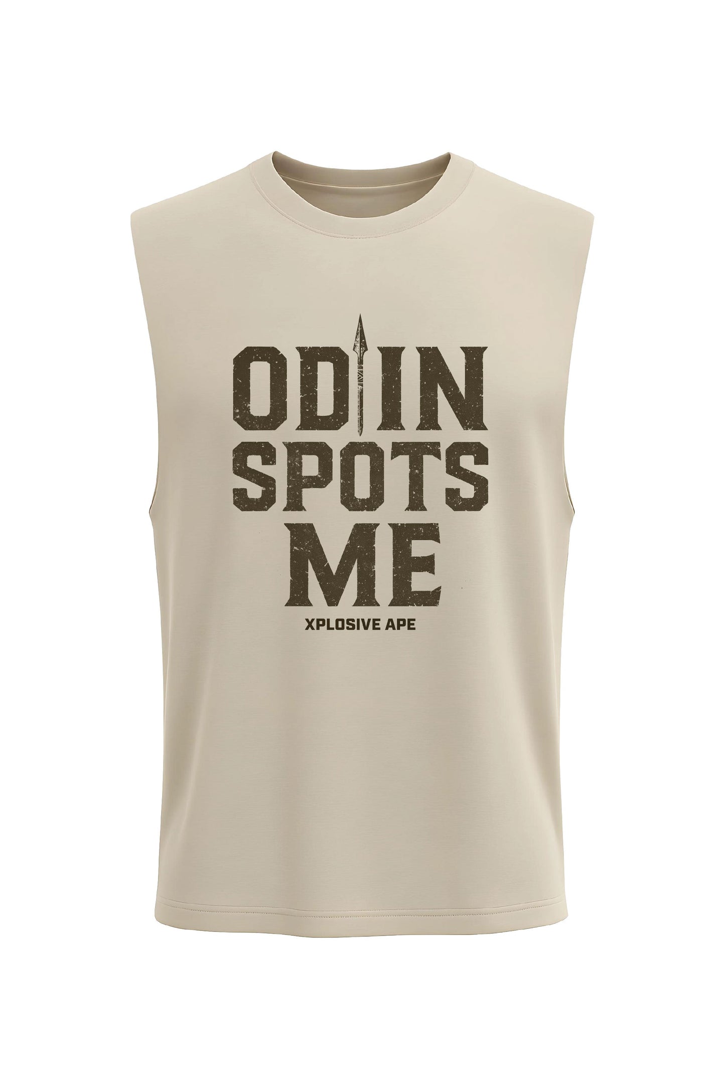 XAPE Odin Spots Me Tank Top - Sand