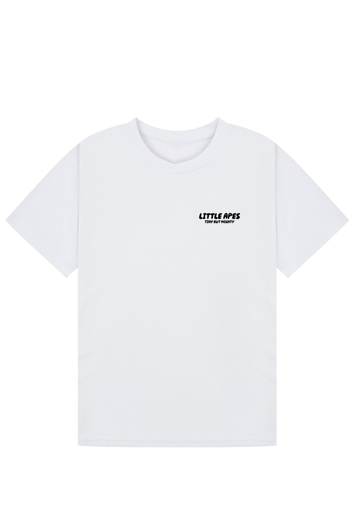 Little Apes Tiny But Mighty Tee - White