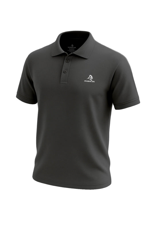 XAPE Prime Polo Shirt - Charcoal