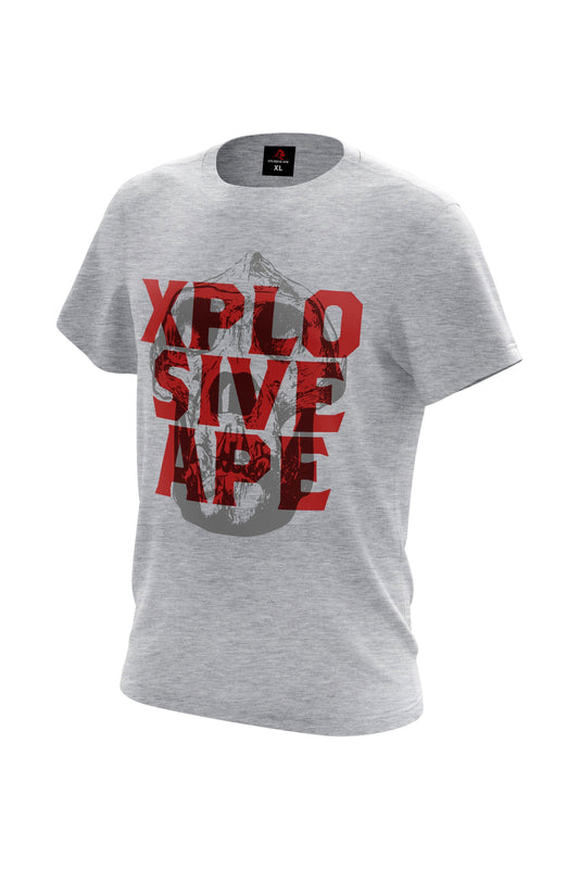 XAPE Ape Head Tee - Sports Grey