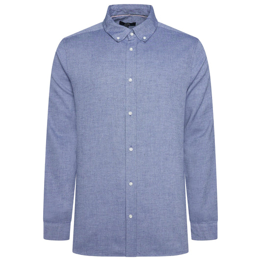 Waffle Textured Button Up Shirt