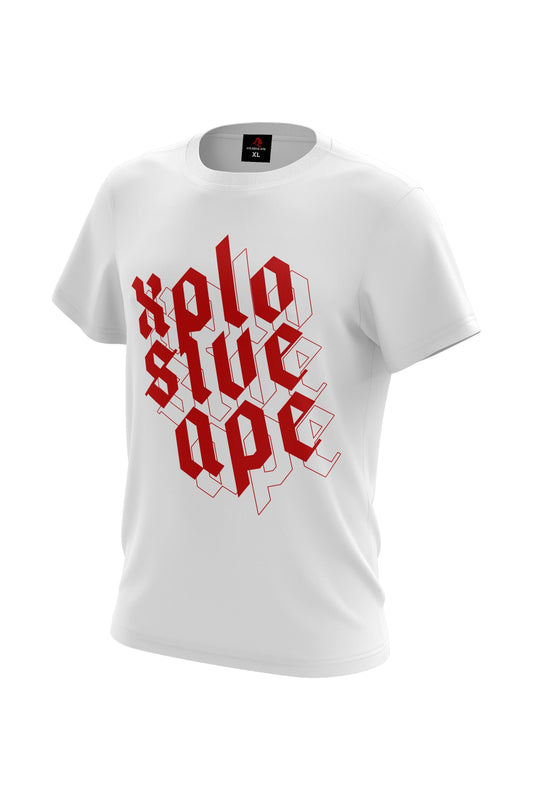 XAPE Baroque Tee - White