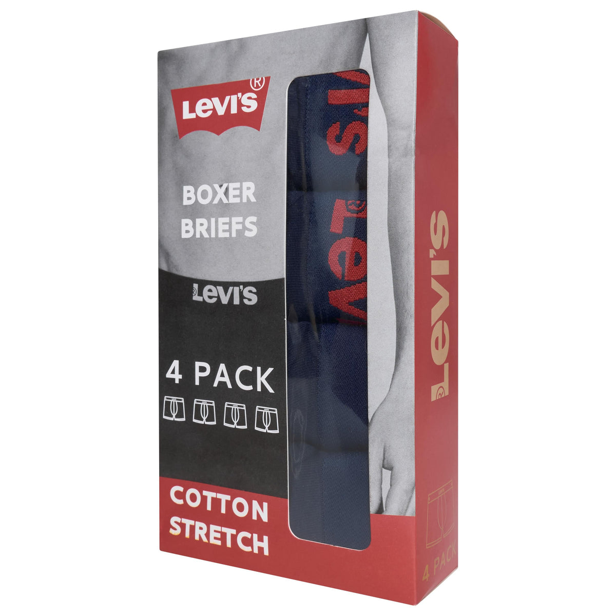 Levi's 4 Pack Boxer Briefs