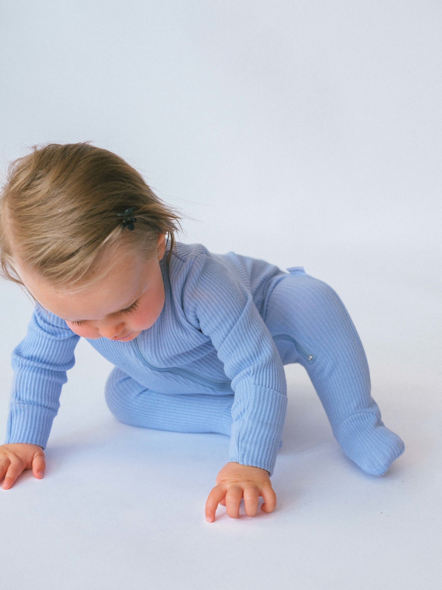 Powder Blue Sleepsuit