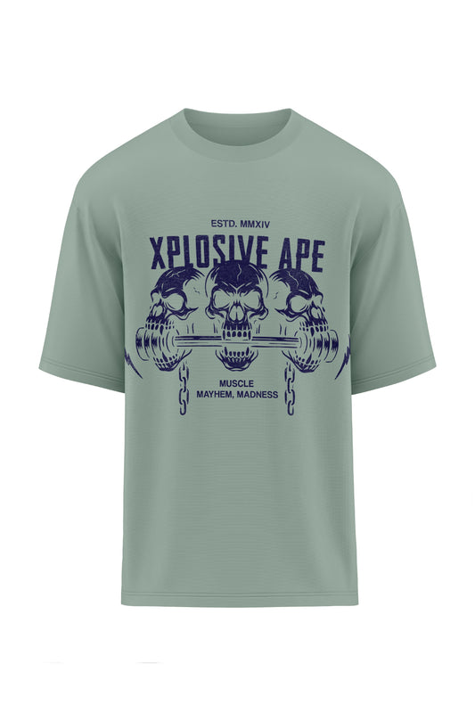 XAPE Feast of Force Oversized Tee - Sage