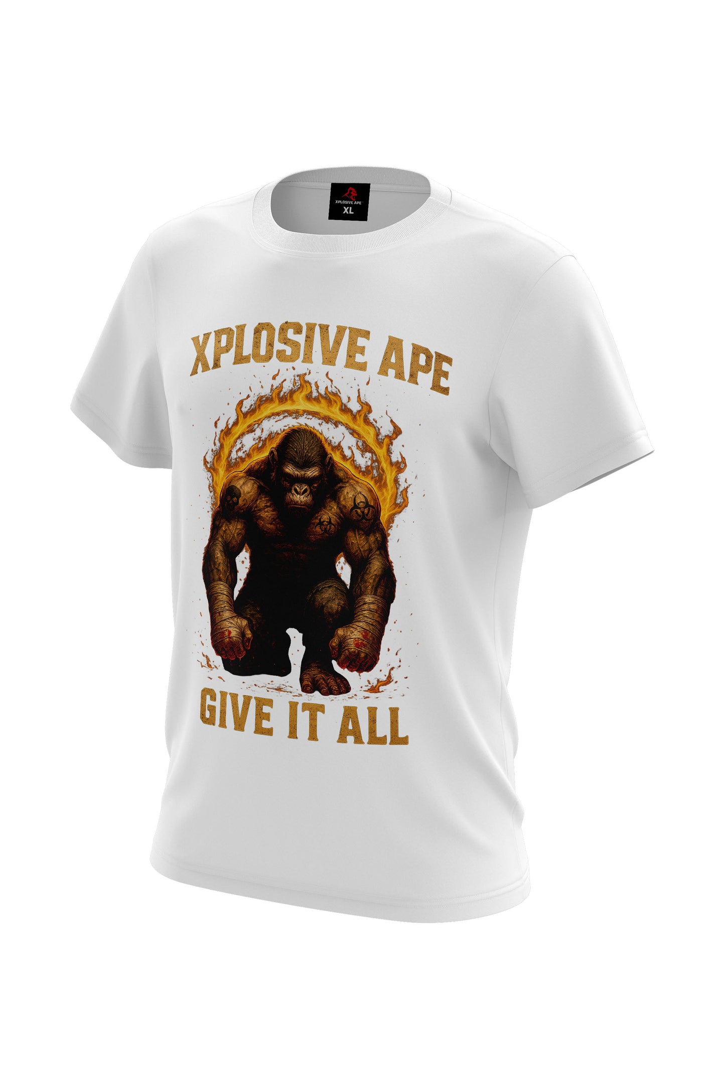 XAPE Ring of Wrath Tee - White