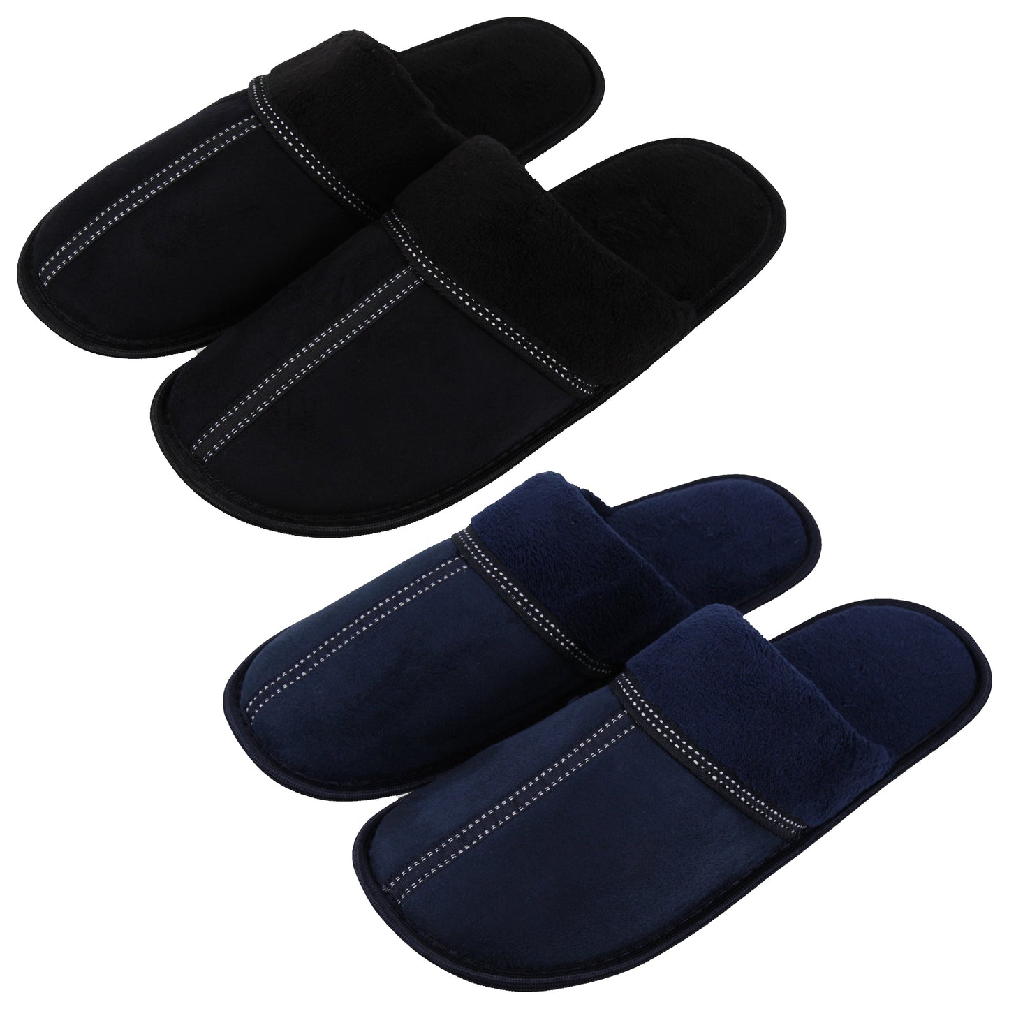 Pierre Roche Memory Foam Slippers