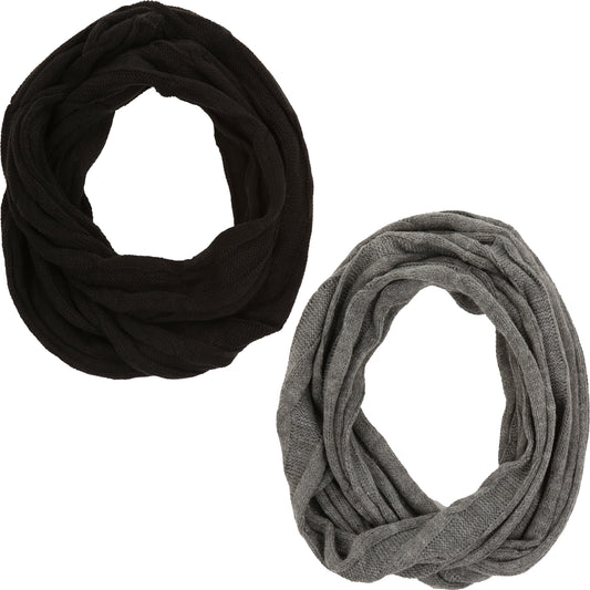 Pierre Roche Cable Knit Snood