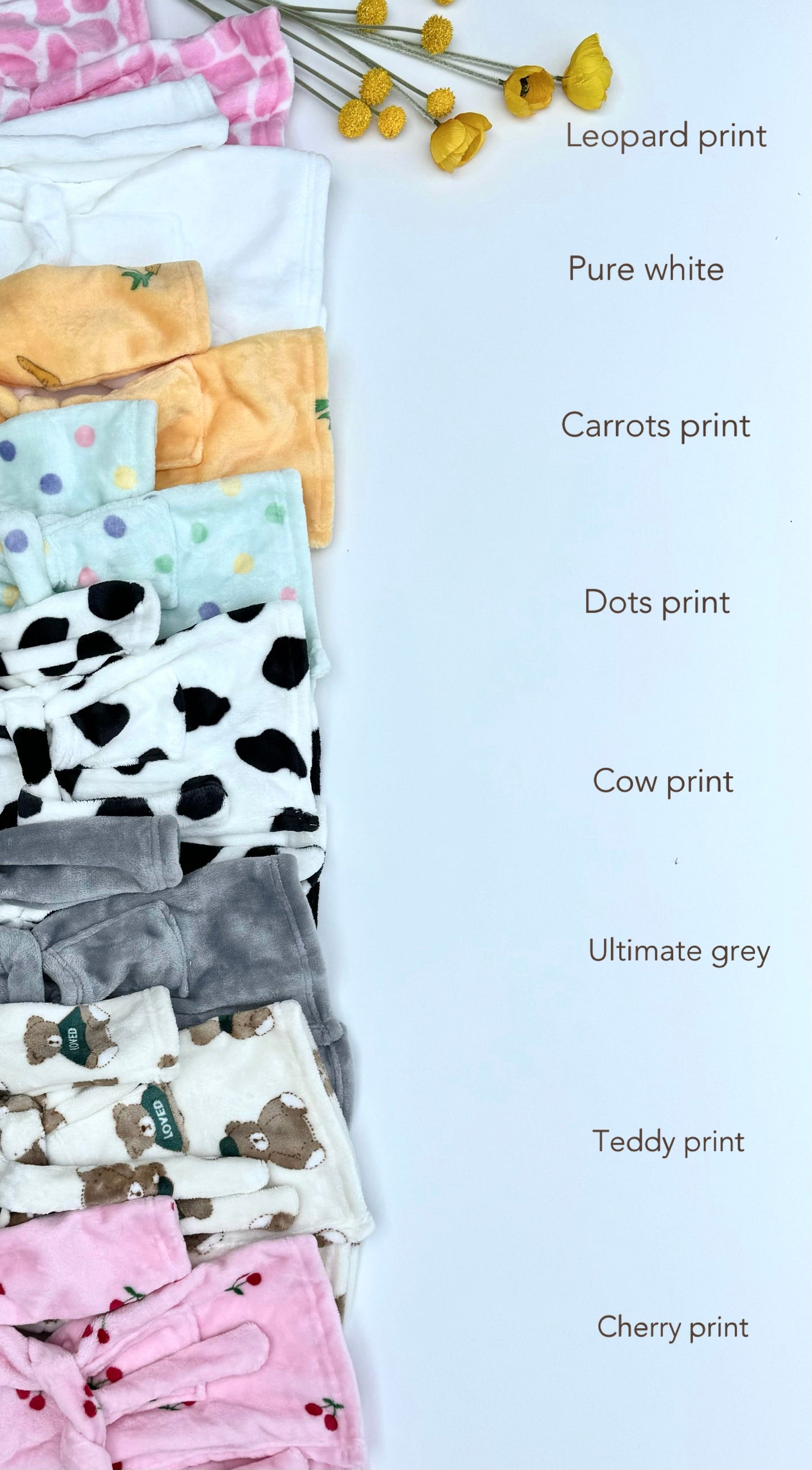 Personalised Embroidered Baby Robe