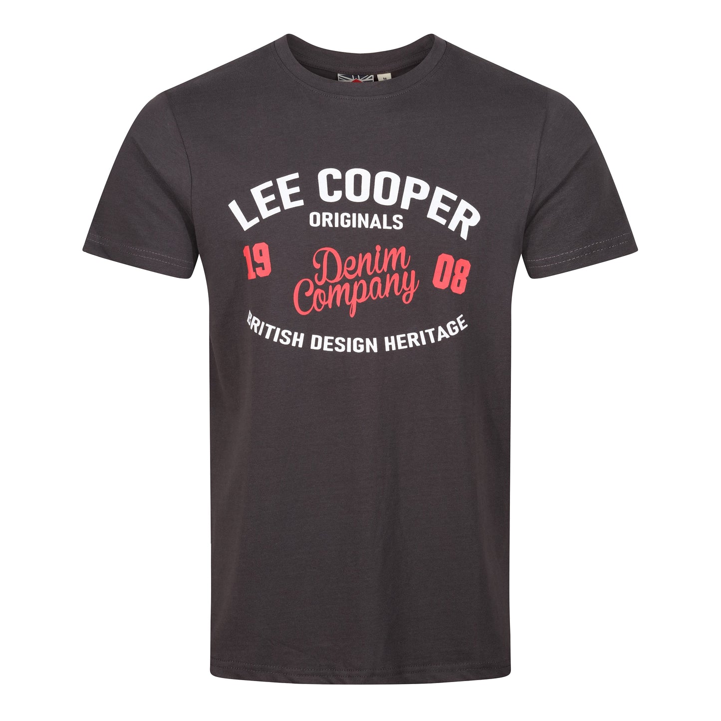 Lee Cooper Printed Crew Neck T-Shirt