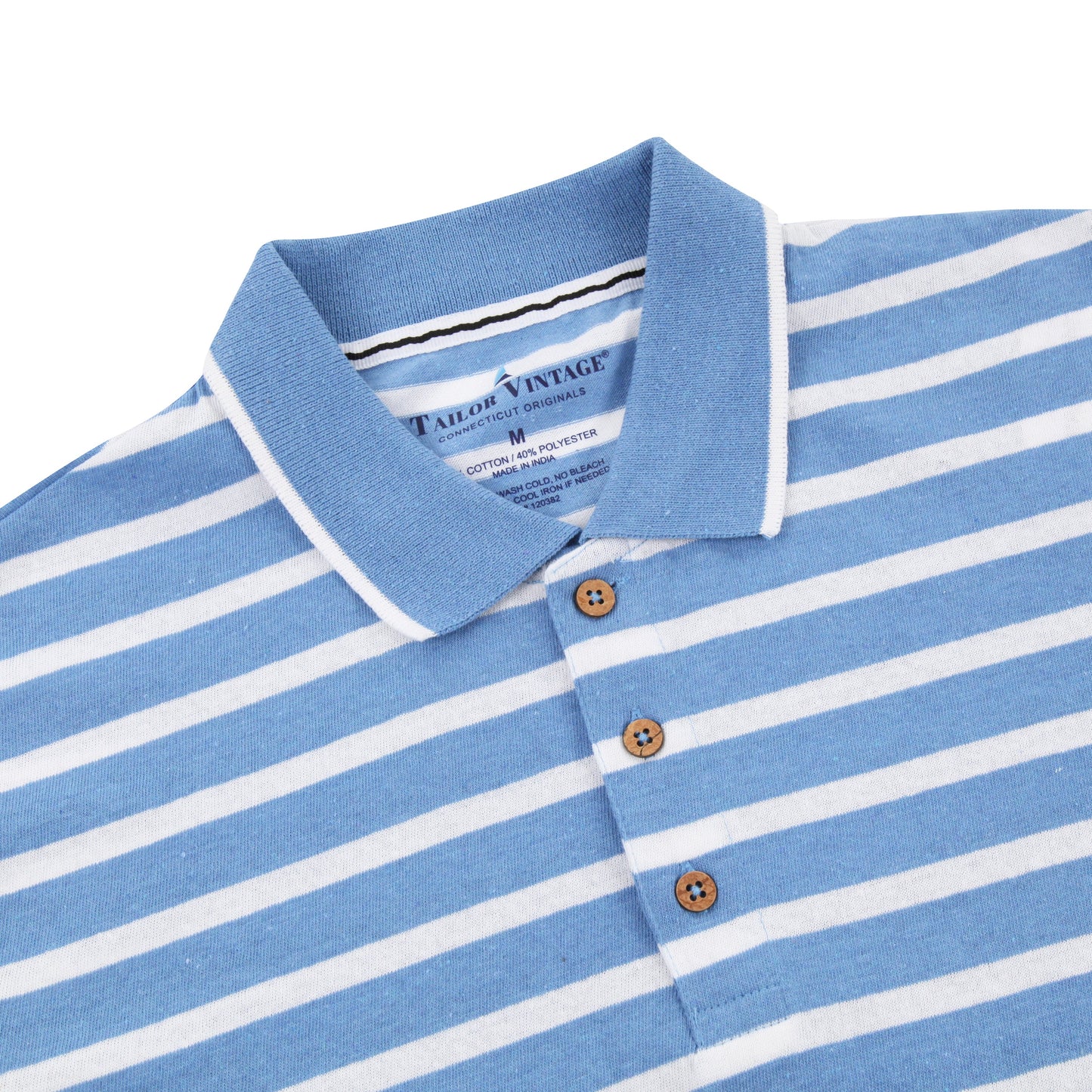 Tailor Vintage Striped Polo Shirt