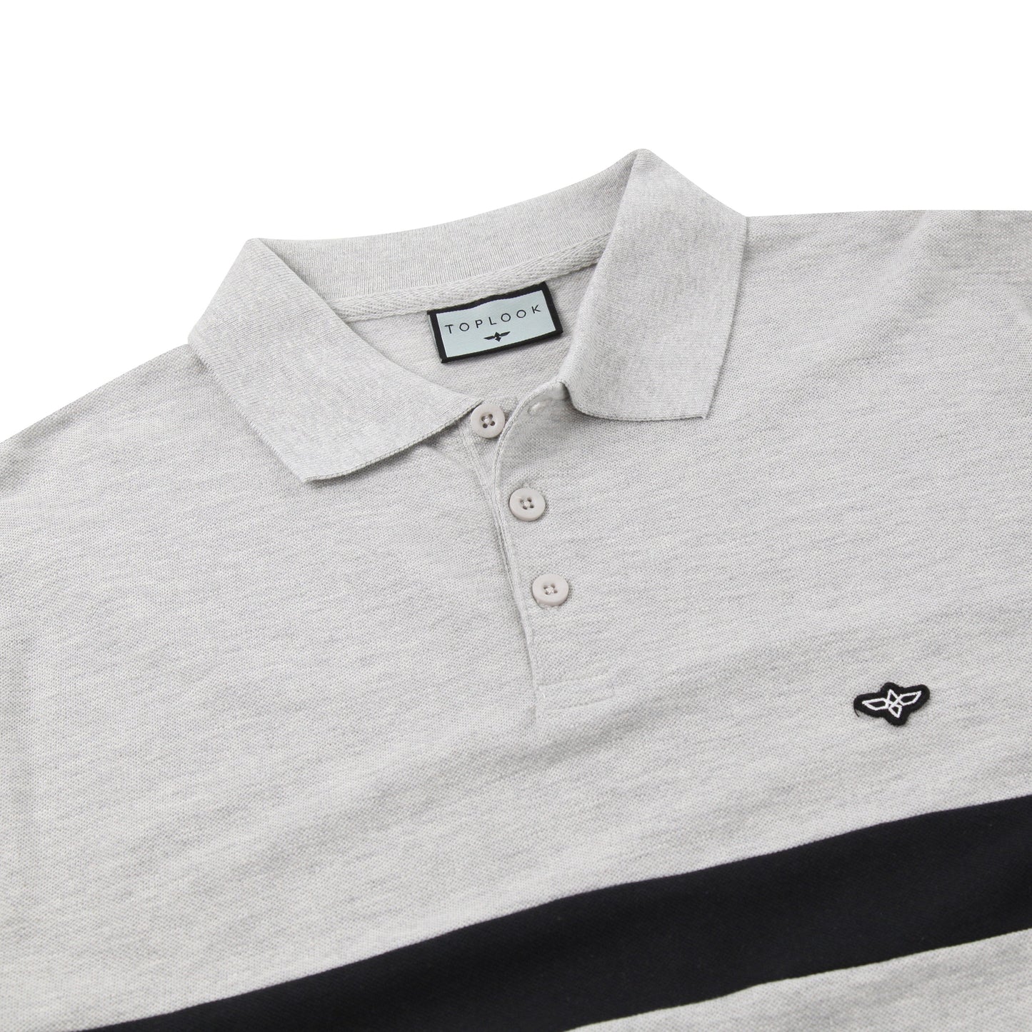 TL London Long Sleeve Stripe Polo Shirt