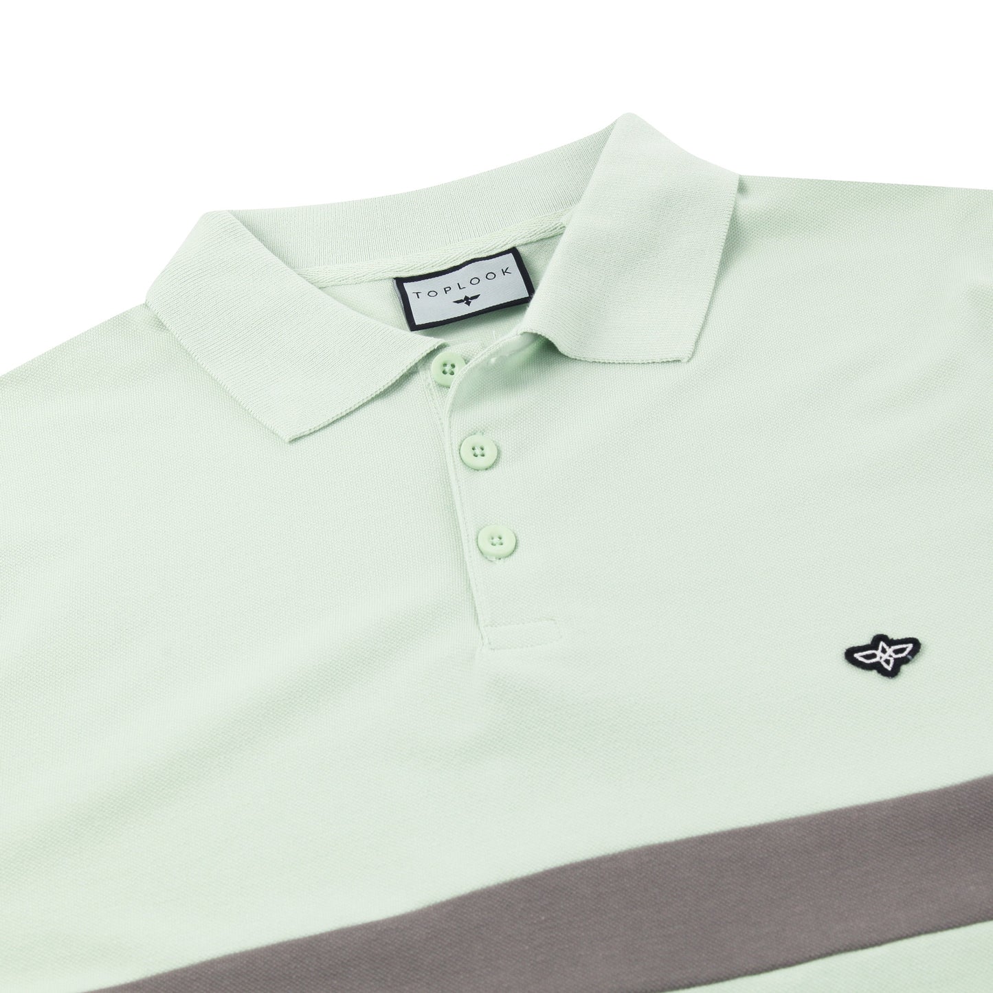 TL London Long Sleeve Stripe Polo Shirt